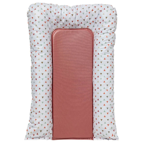 Matelas à langer flocons TRIANGLES FRAMBOISE