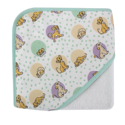 Cape de bain bébé 75x75cm – Roi Lion Cosy