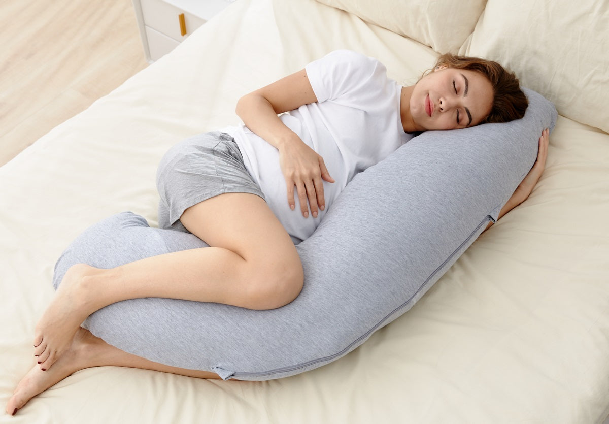 Coussin de maternité en forme de J
