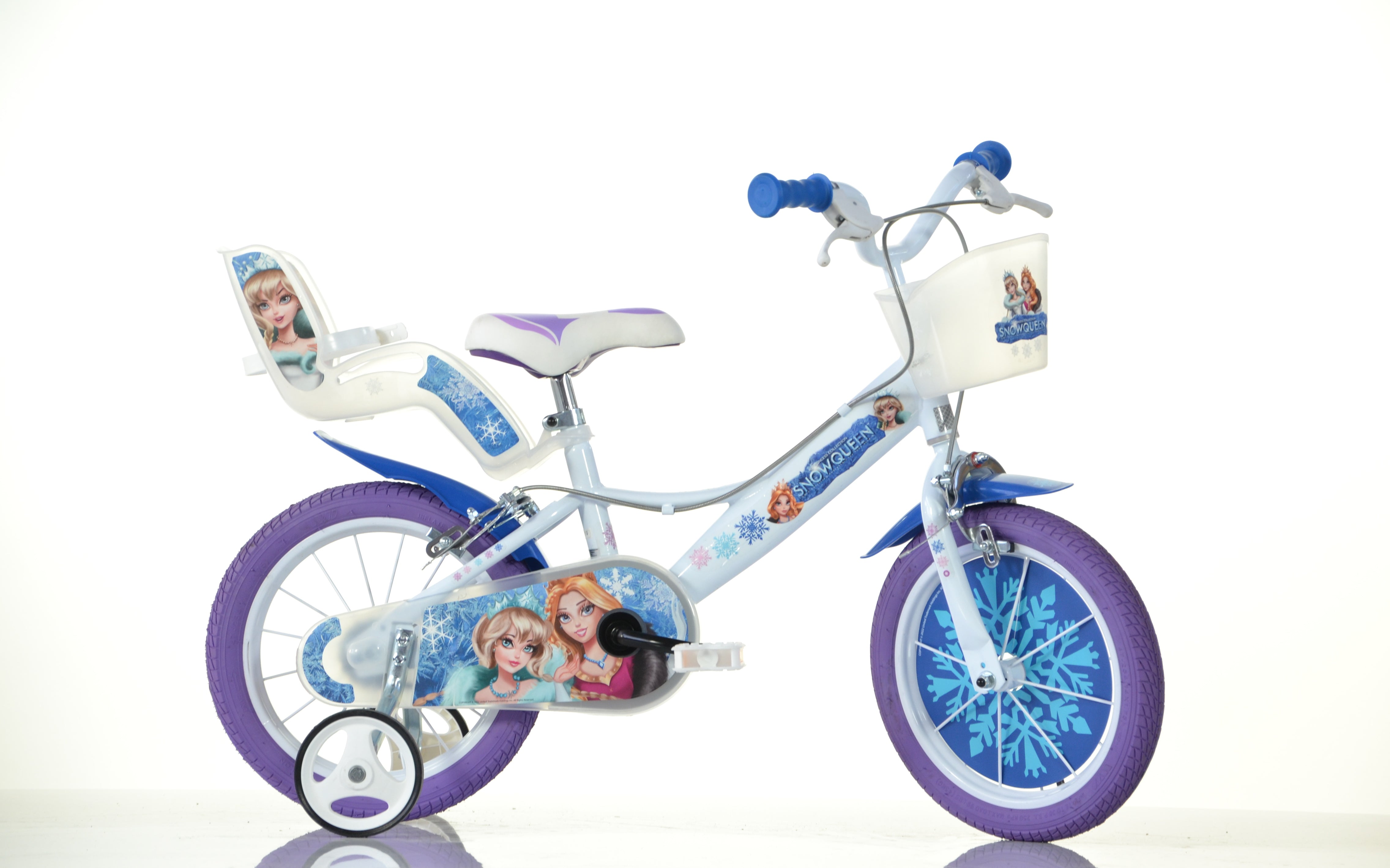 Vélo 16 pouces Reine des Neiges 5-7ans