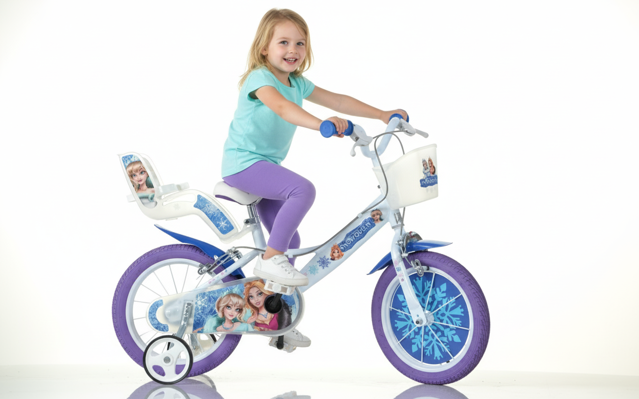 Vélo 16 pouces Reine des Neiges 5-7ans
