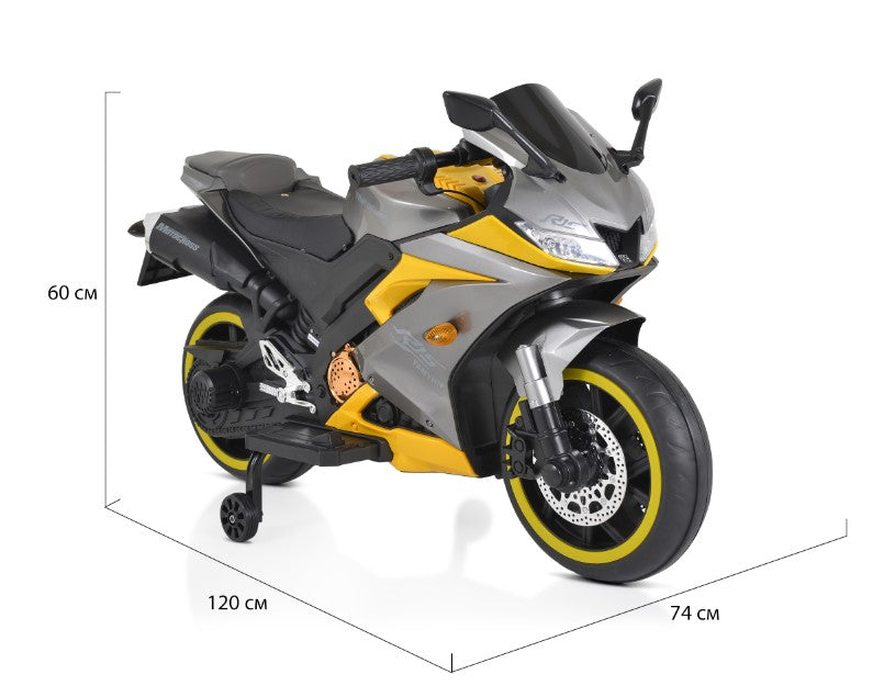 Moto de course électrique