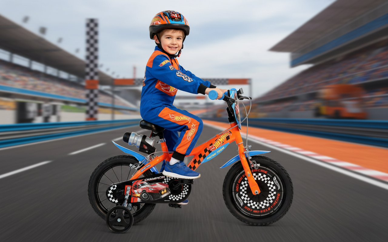 Vélo 16 pouces Hot Weels 5-7ans