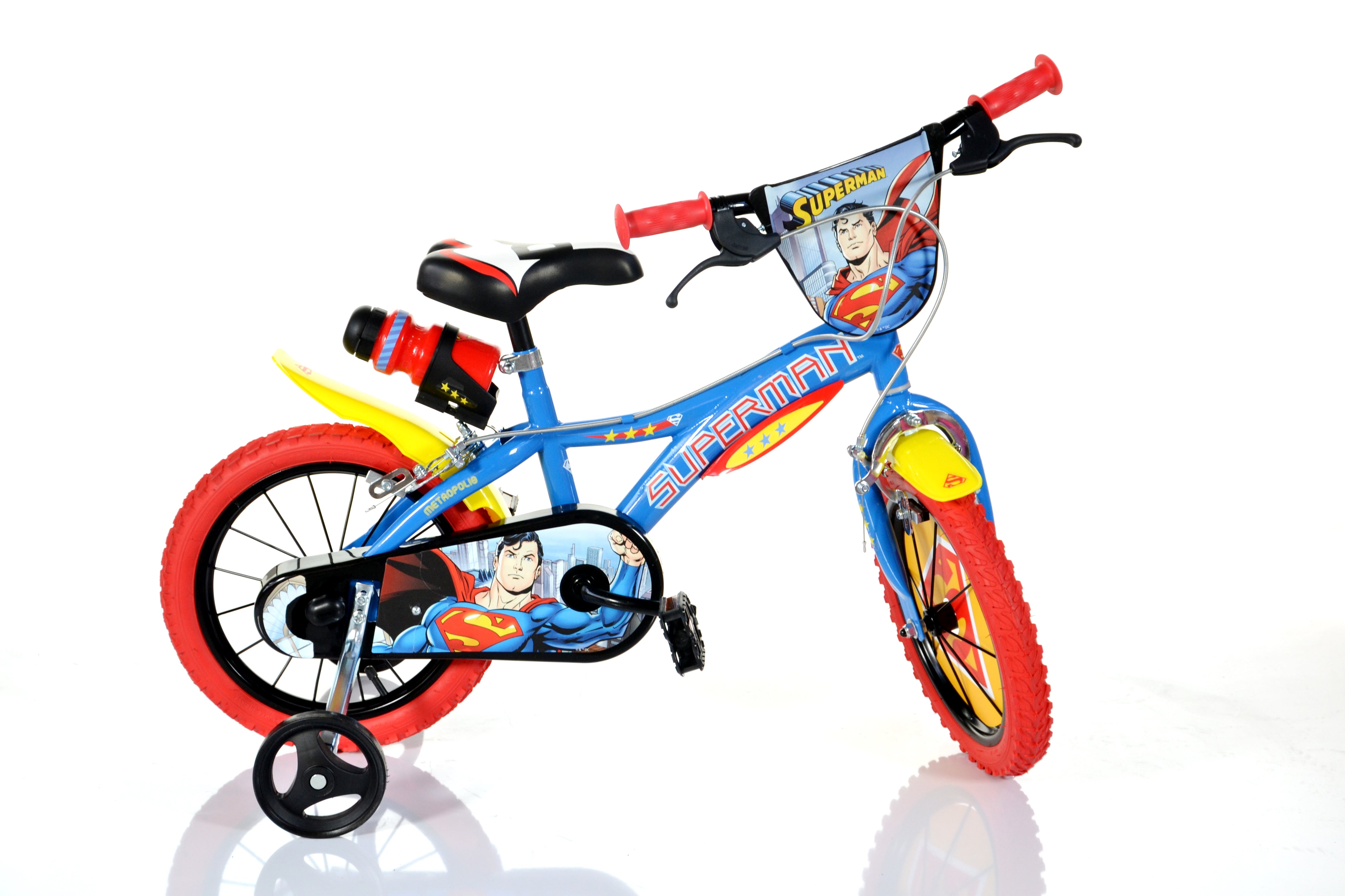 Vélo 16 pouces Superman 5-7ans
