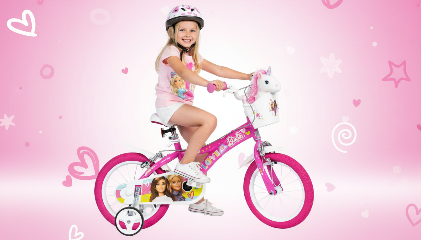 Vélo 16 pouces Barbie 5-7ans