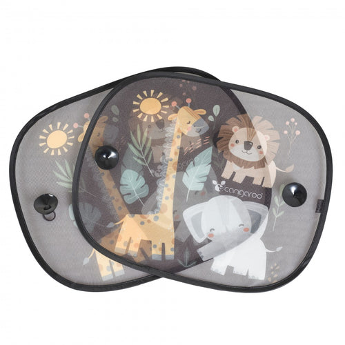 Car sunshade shady animals