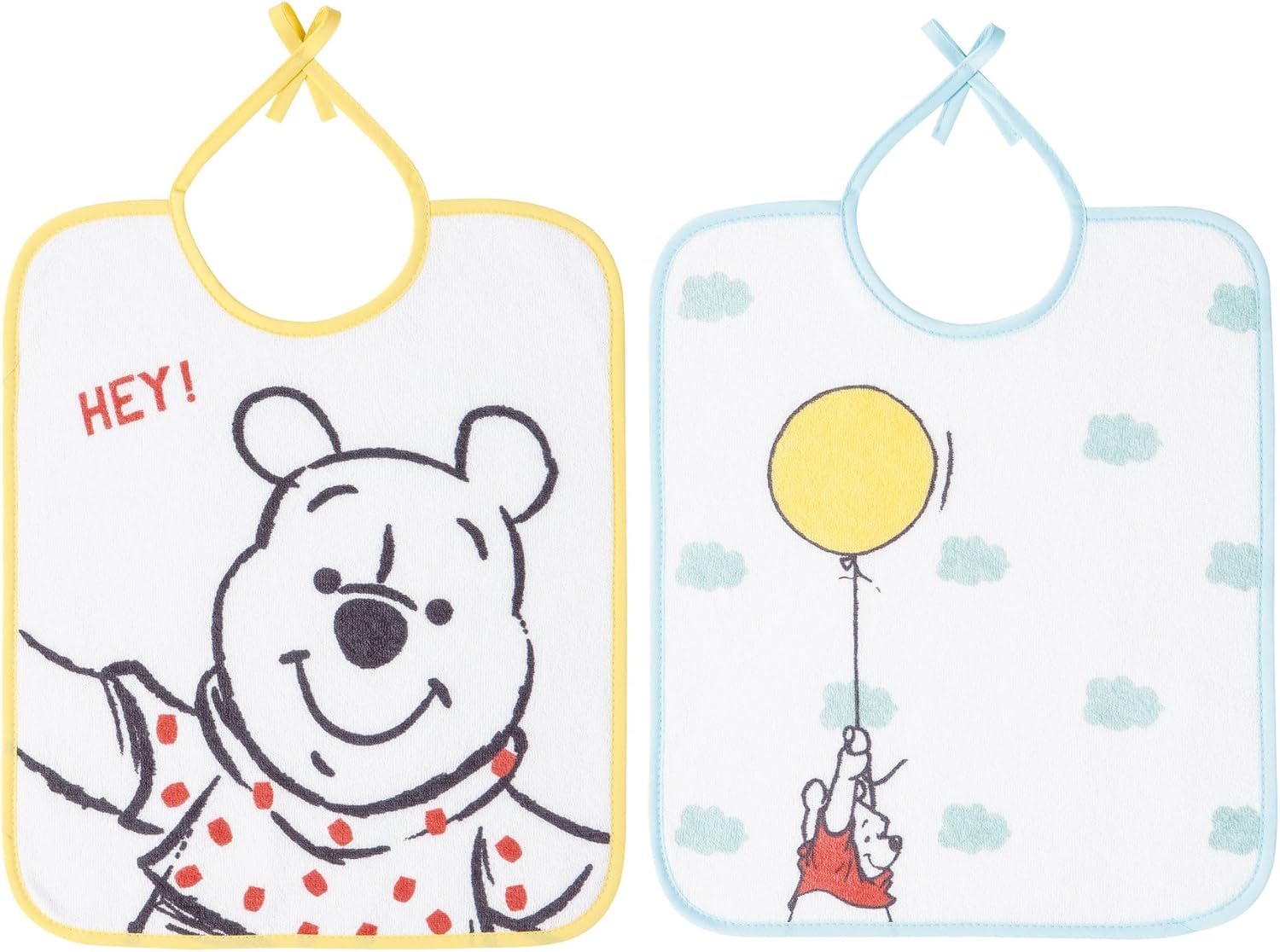 Lot de 2 bavoirs DISNEY