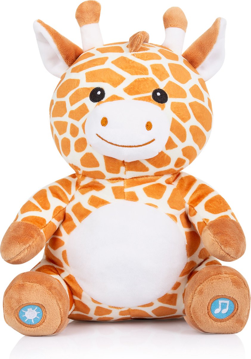 Peluche apaisante Lampe et Musique GIRAFFE