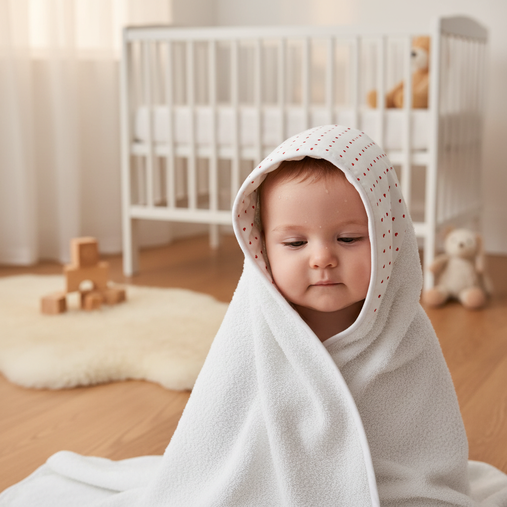 Parure de bain petit cœur