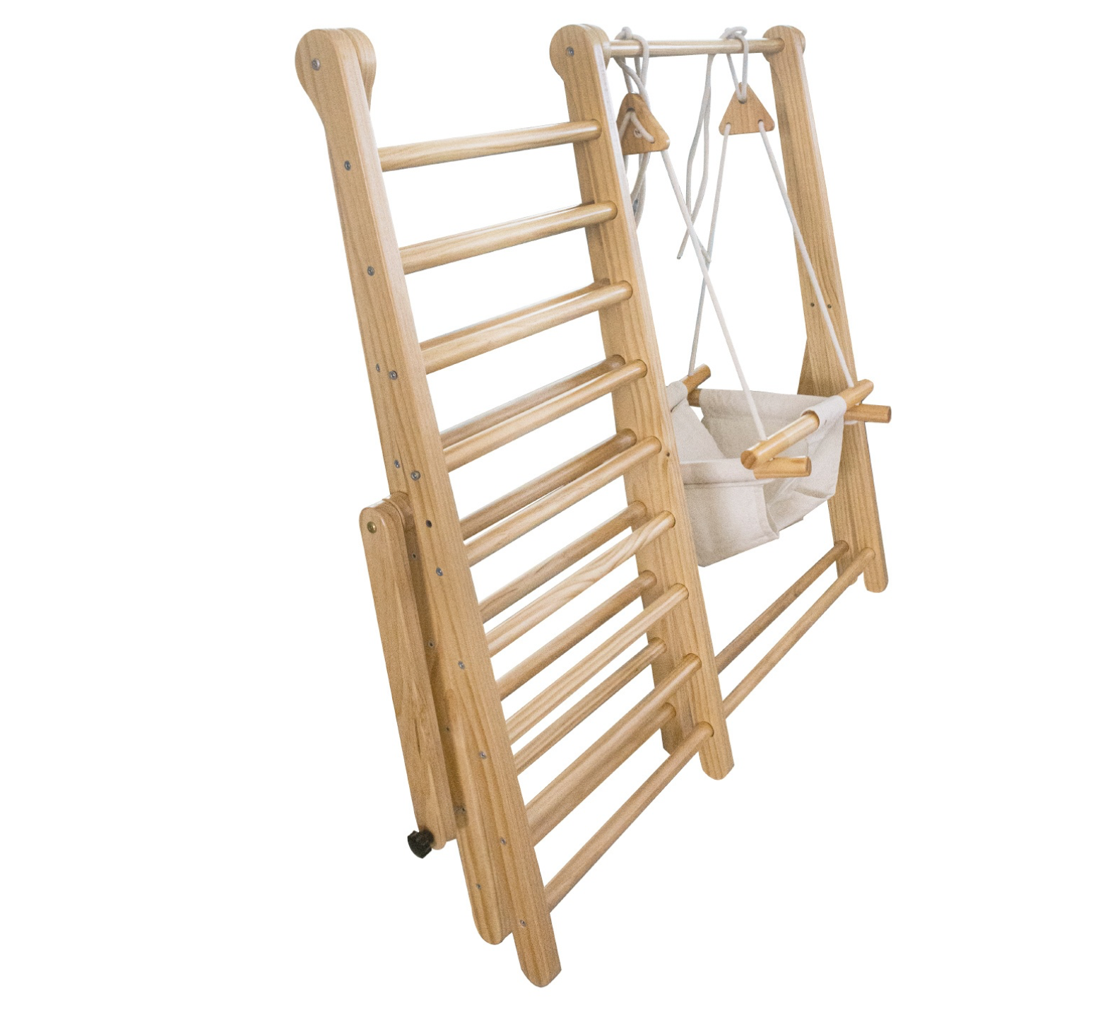 Escalade et balançoire