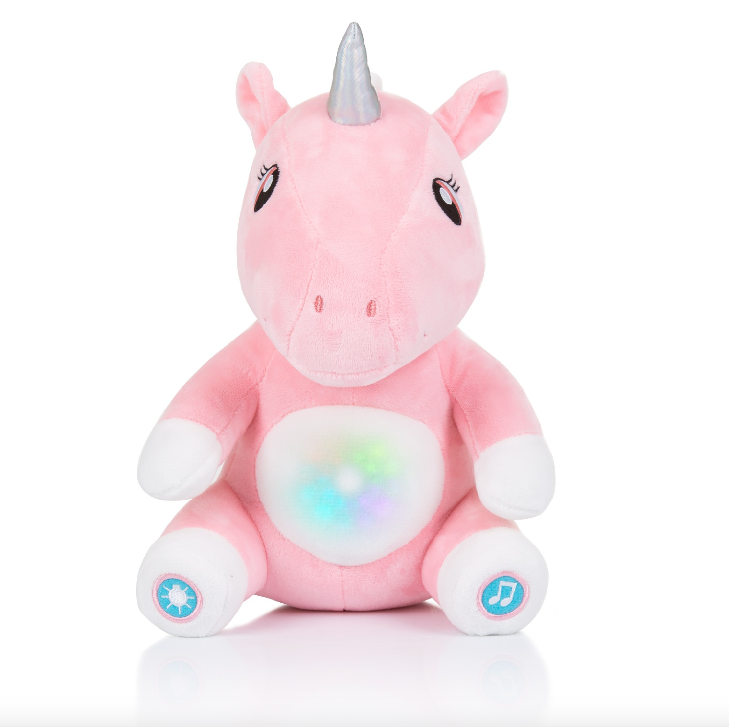 Peluche apaisante Lampe et Musique LICORNE