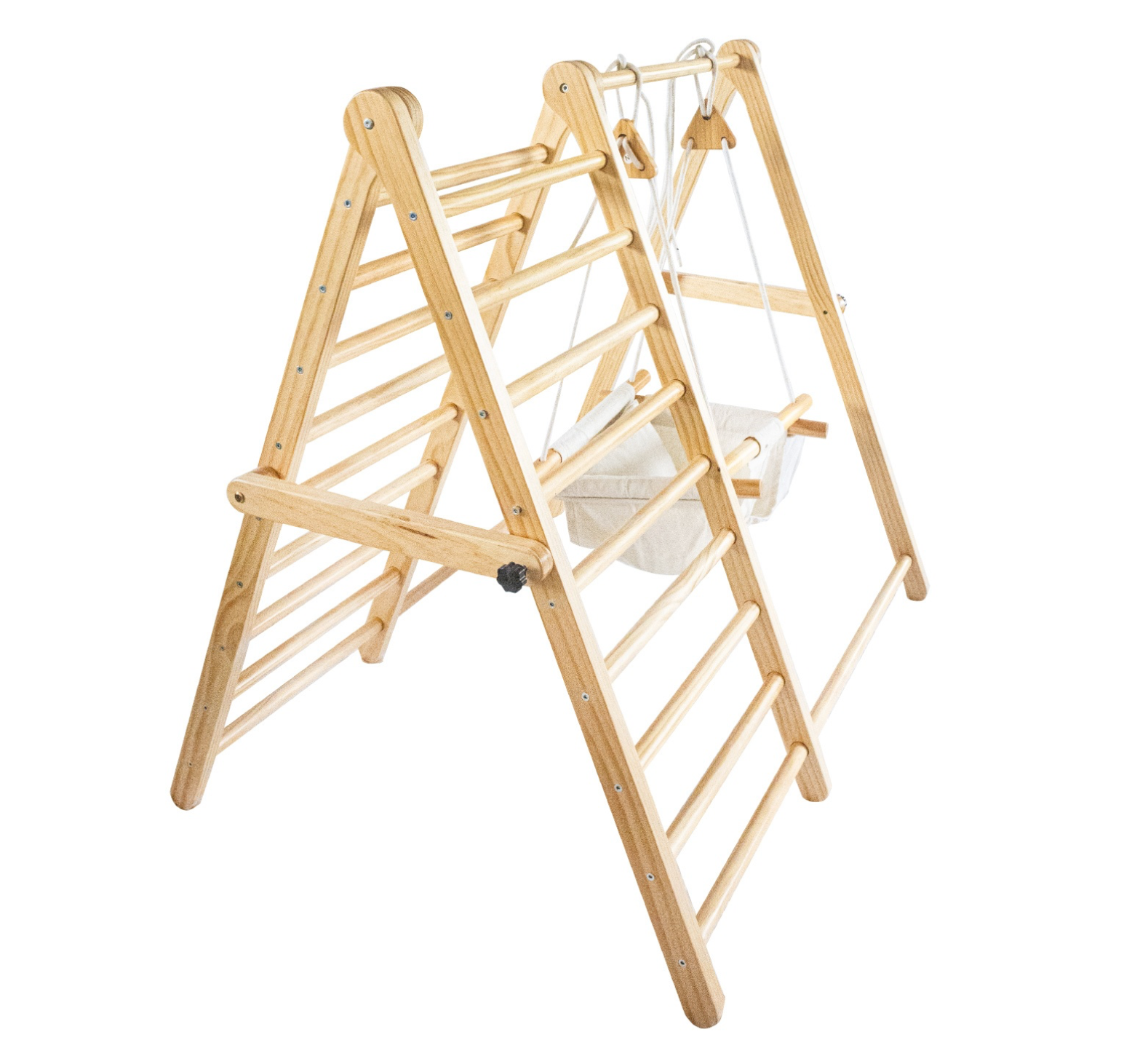 Escalade et balançoire