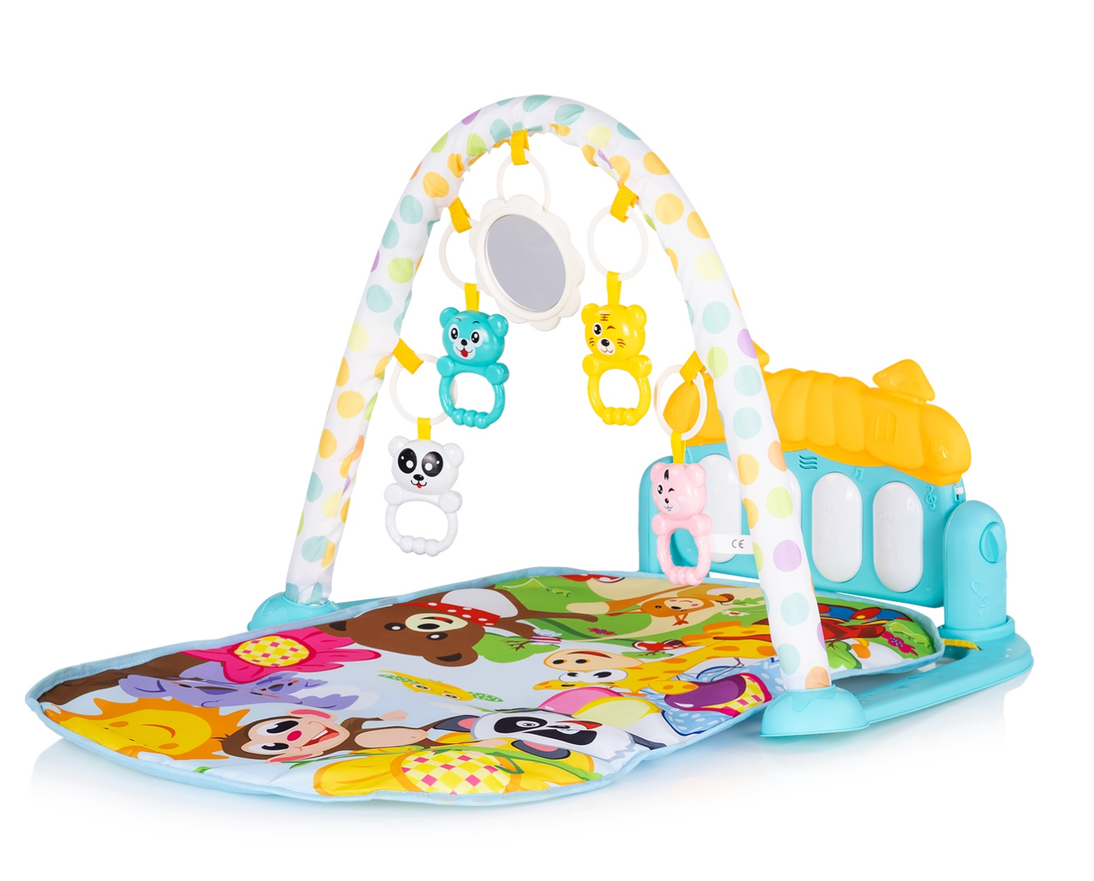 Tapis d'éveil ZOO PARTY