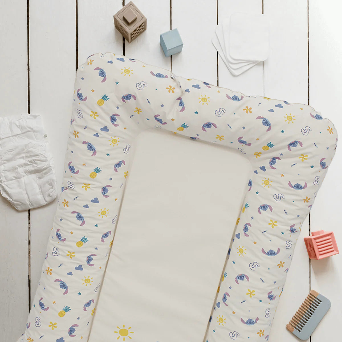 Matelas à langer flocons STITCH