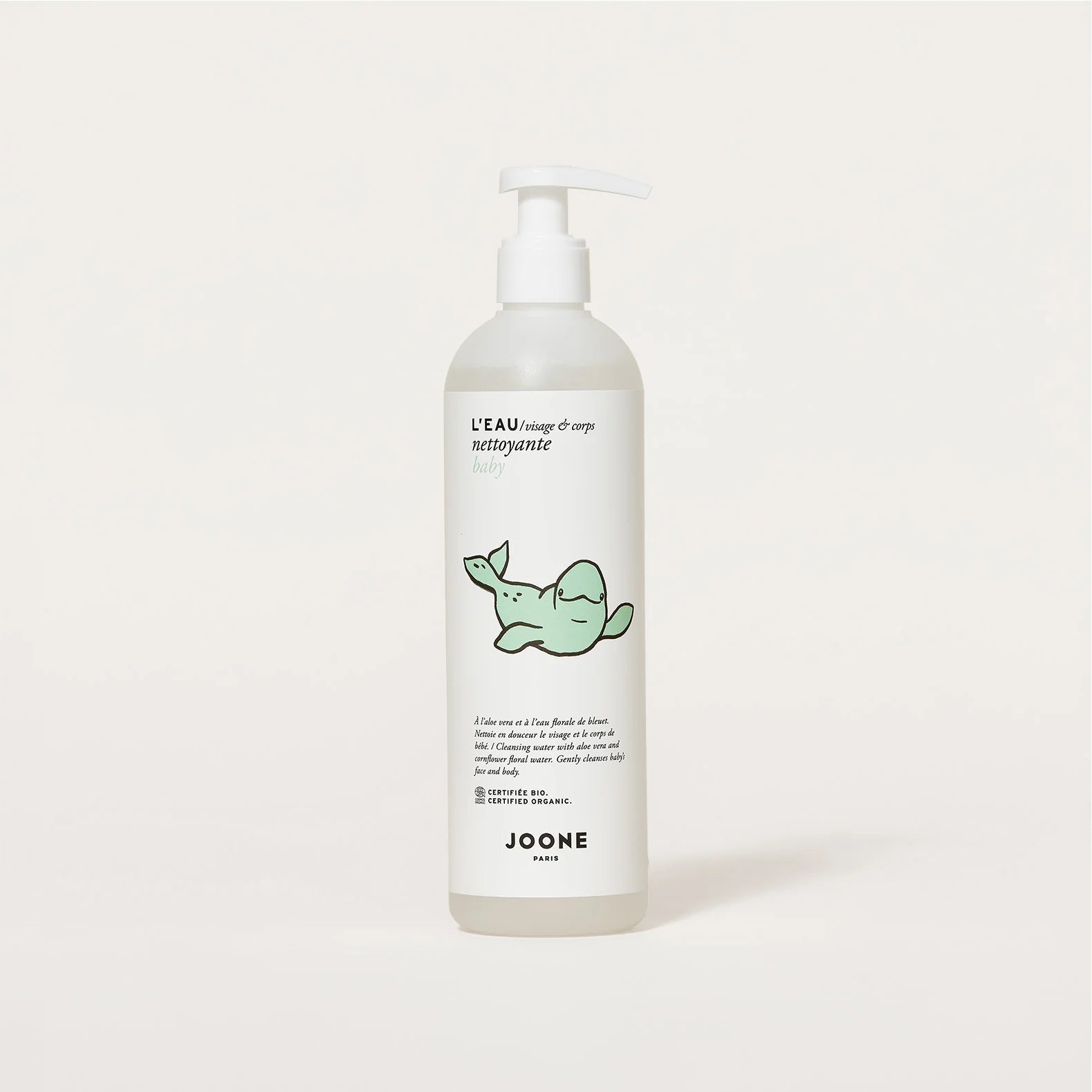 L'Eau Nettoyante Bébé JOONE à l'extrait d'aloe vera