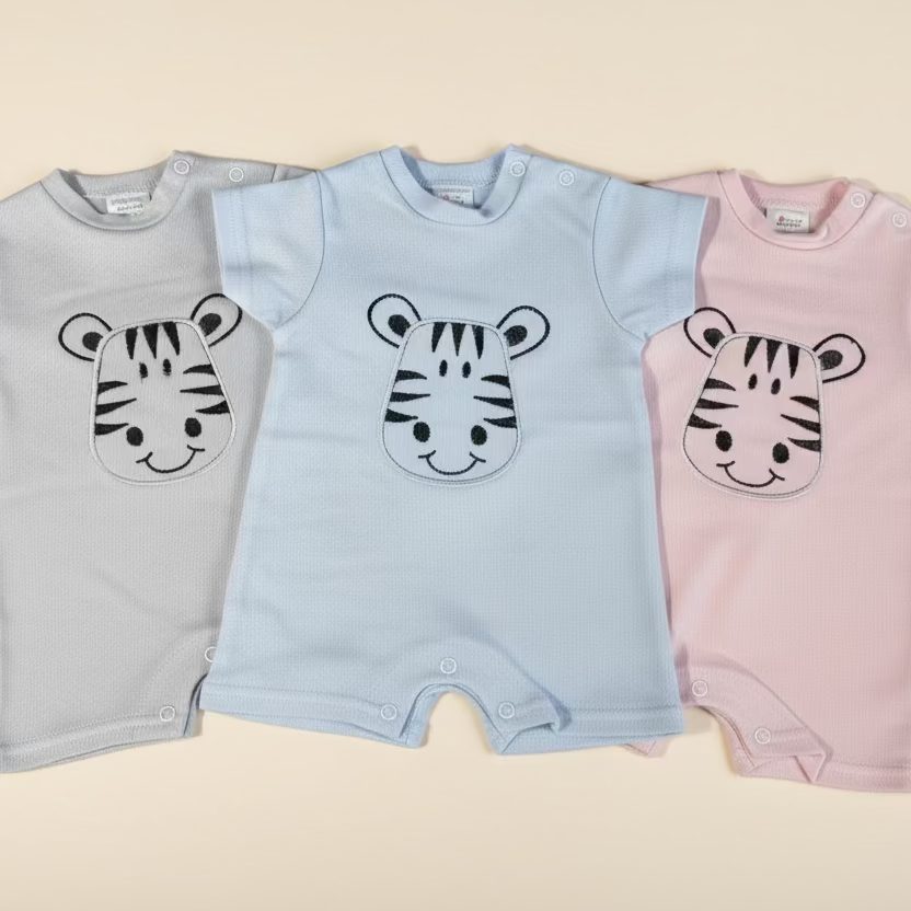 Combi-short bébé zèbre