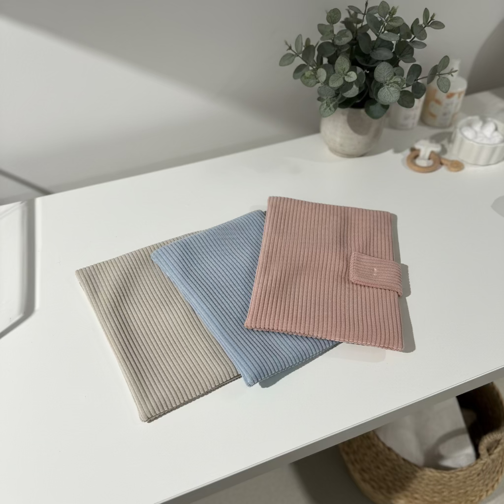 Protège carnet de santé velours