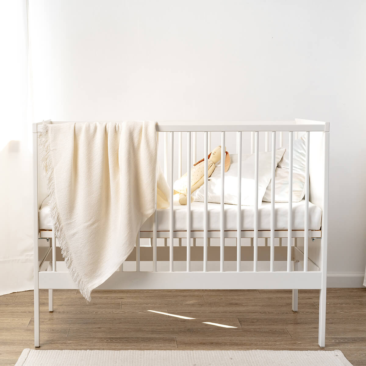 Matelas climatisé Little Band 60x120 cm face été hiver
