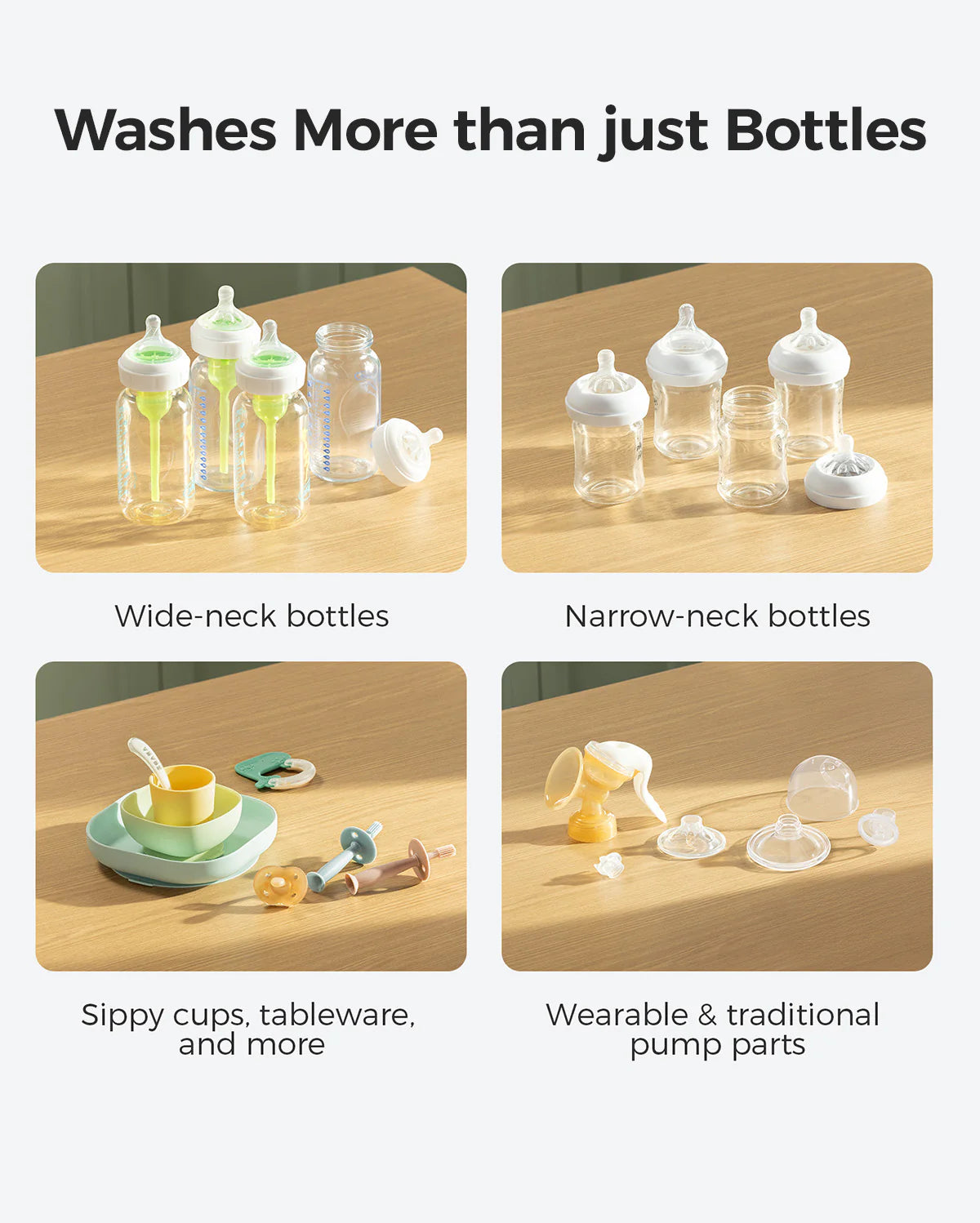 Lave-biberon et Stérilisateur Momcozy KleanPal Pro