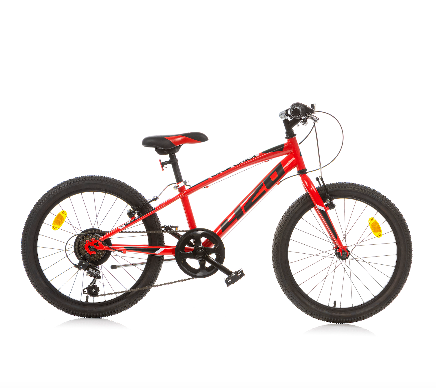 Vélo 20 pouces Rouge garçon 7-9ans