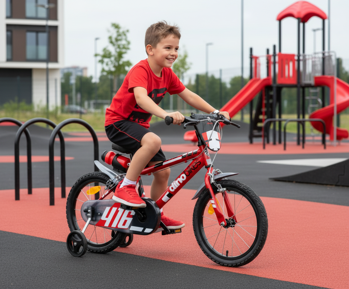 Vélo 16 pouces garçon 5-7ans