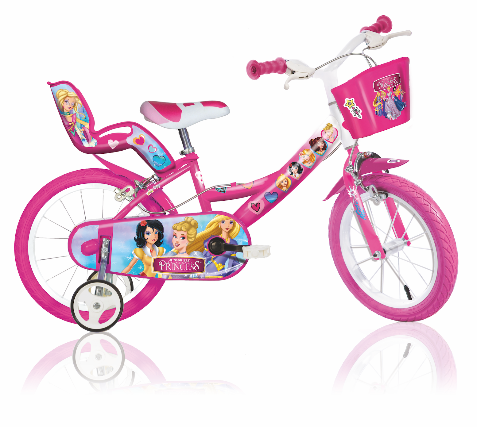 Vélo 14 pouces Princesse 4-6ans