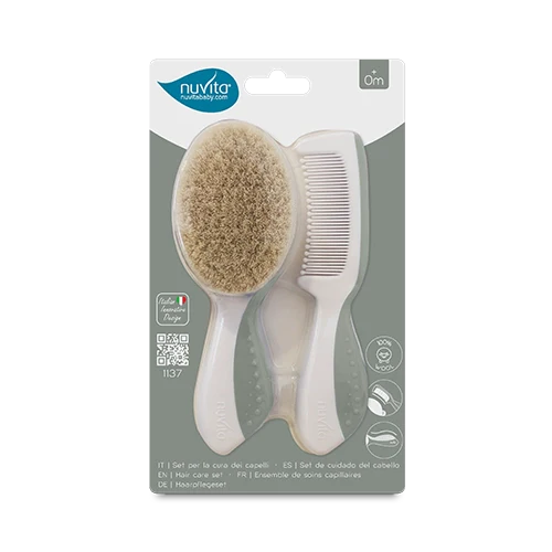 Kit coiffure bébé vert sauge