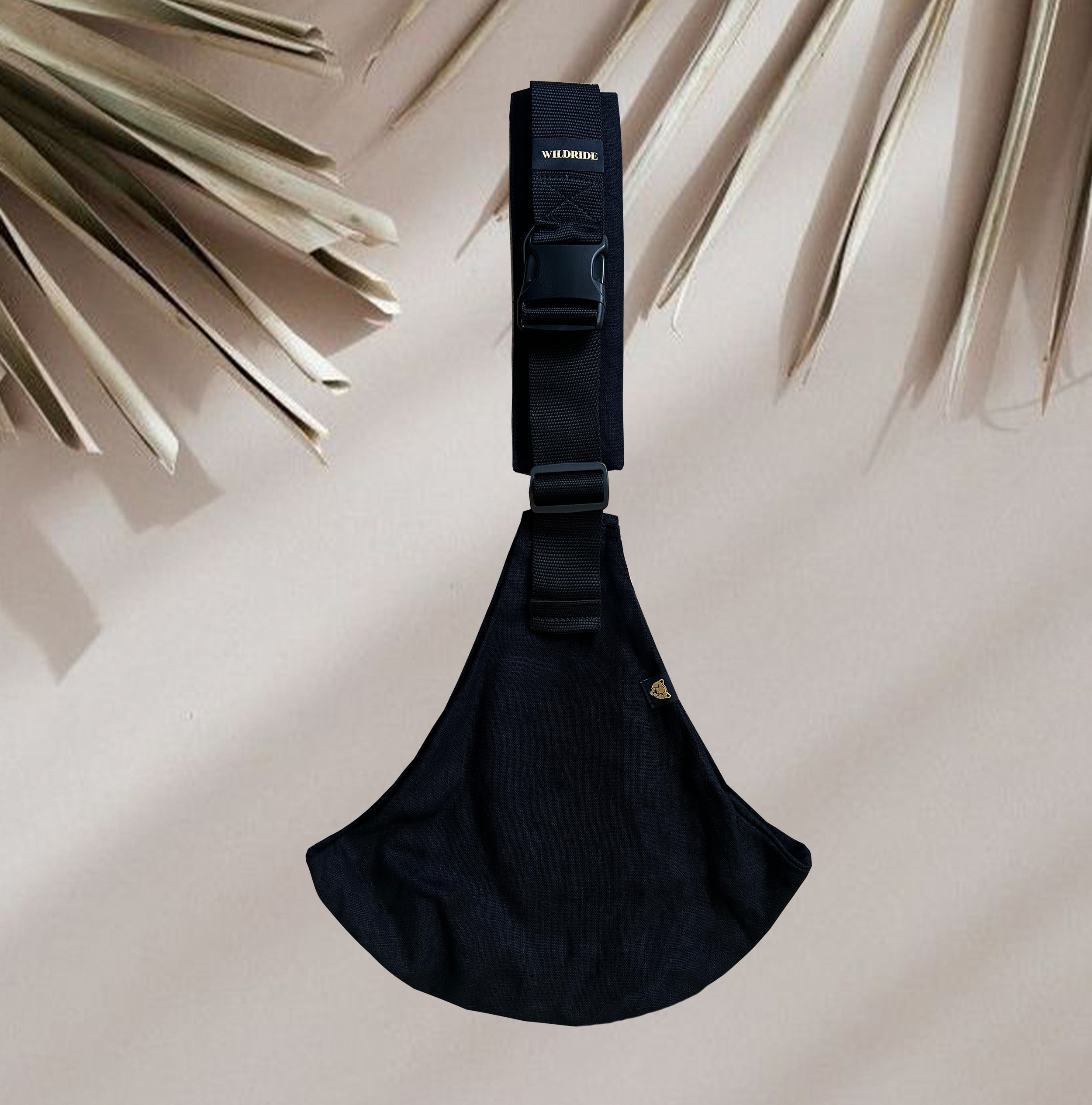 Porte-bébé pour grand enfant Noir en Lin