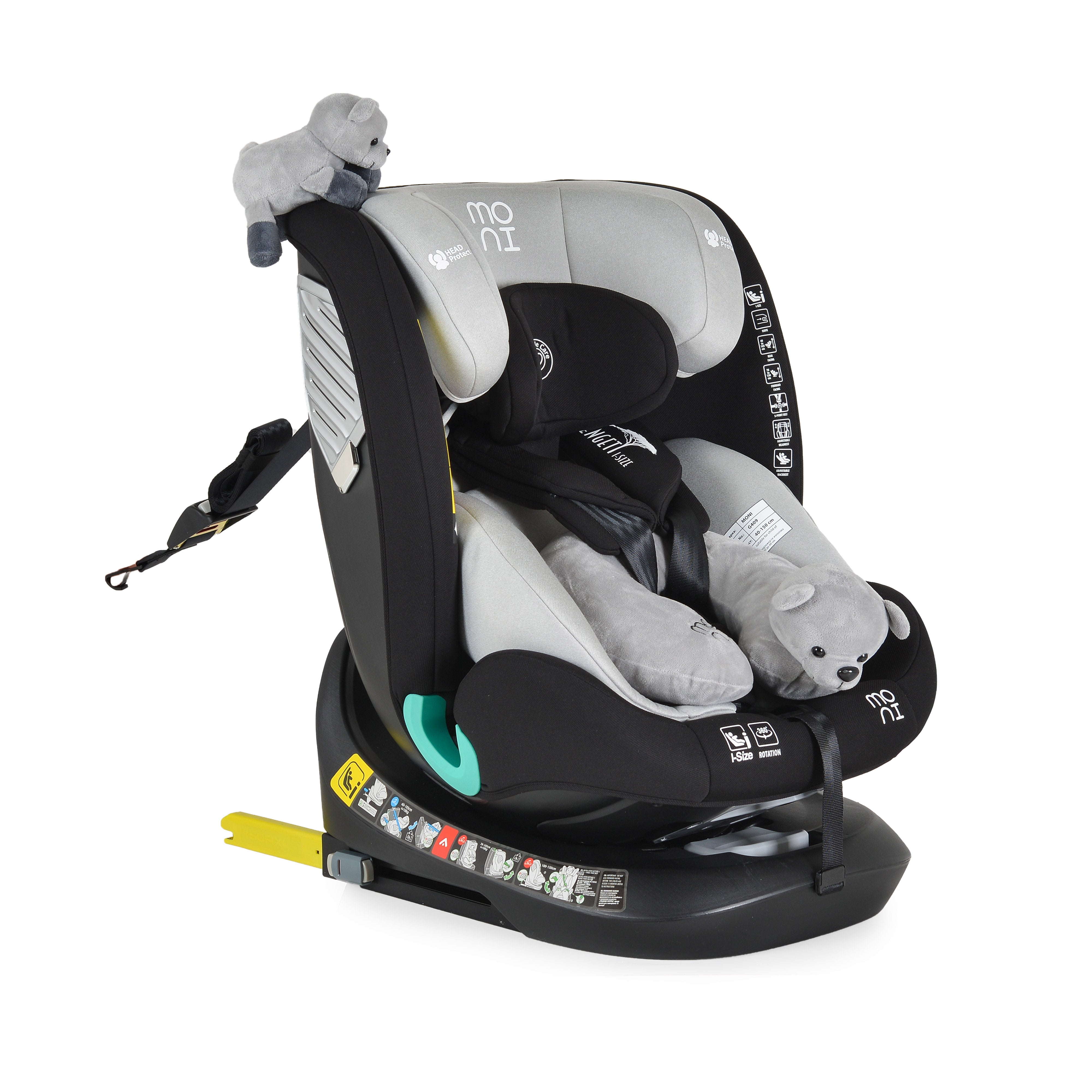 Siège auto isofix Serengeti 40-150 cm