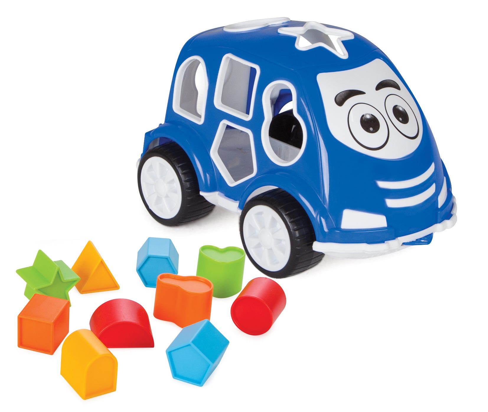 Voiture trieuse de formes