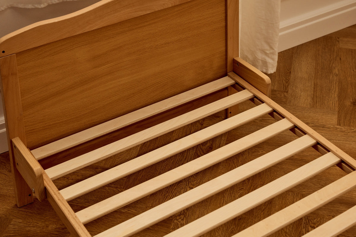 Lit Nelly naturel transformable en lit simple