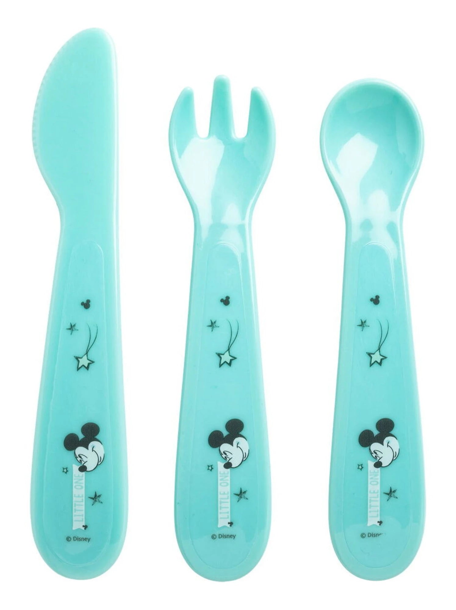 Lot de 3 couverts bébé en polypropylène – Mickey