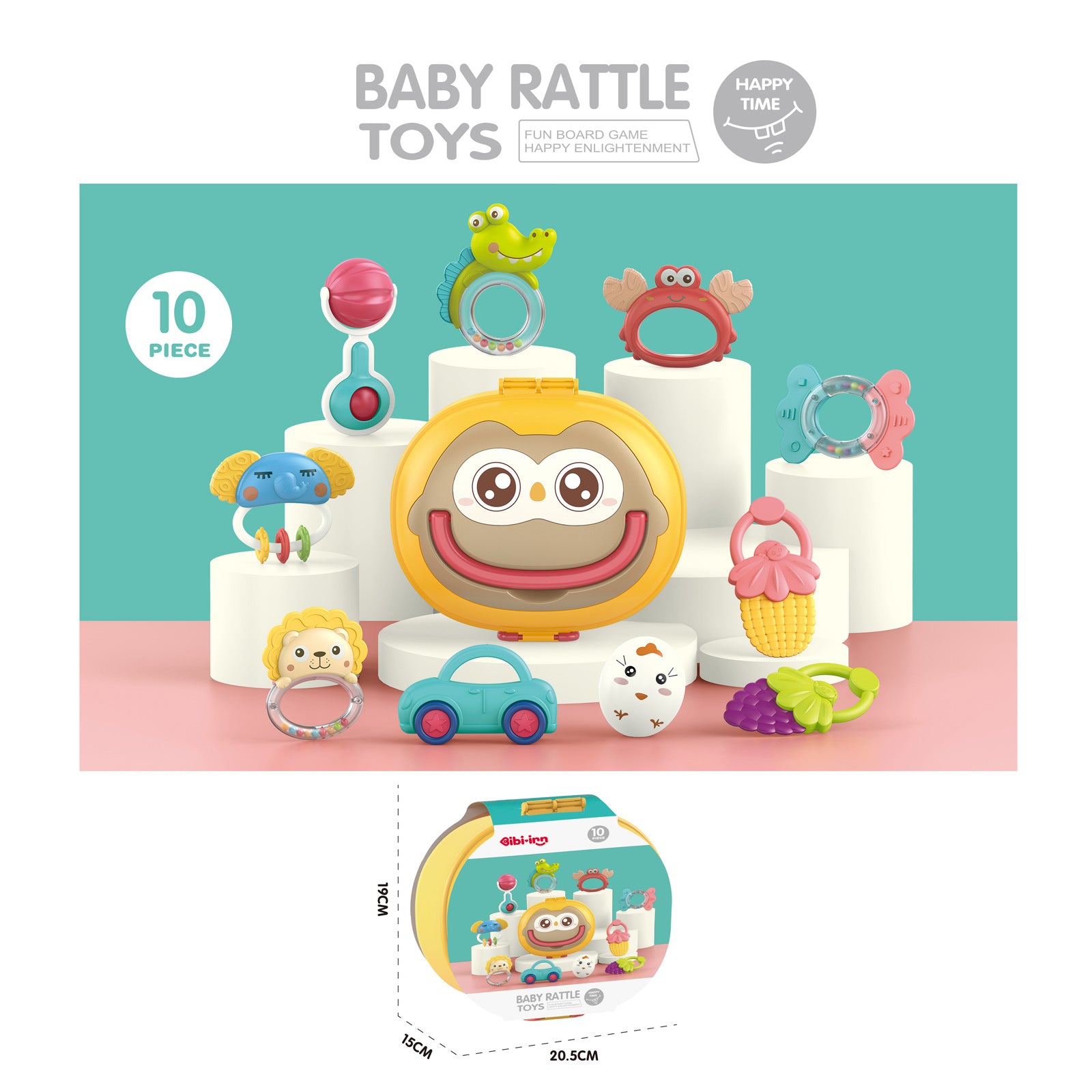 Baby rattle toys