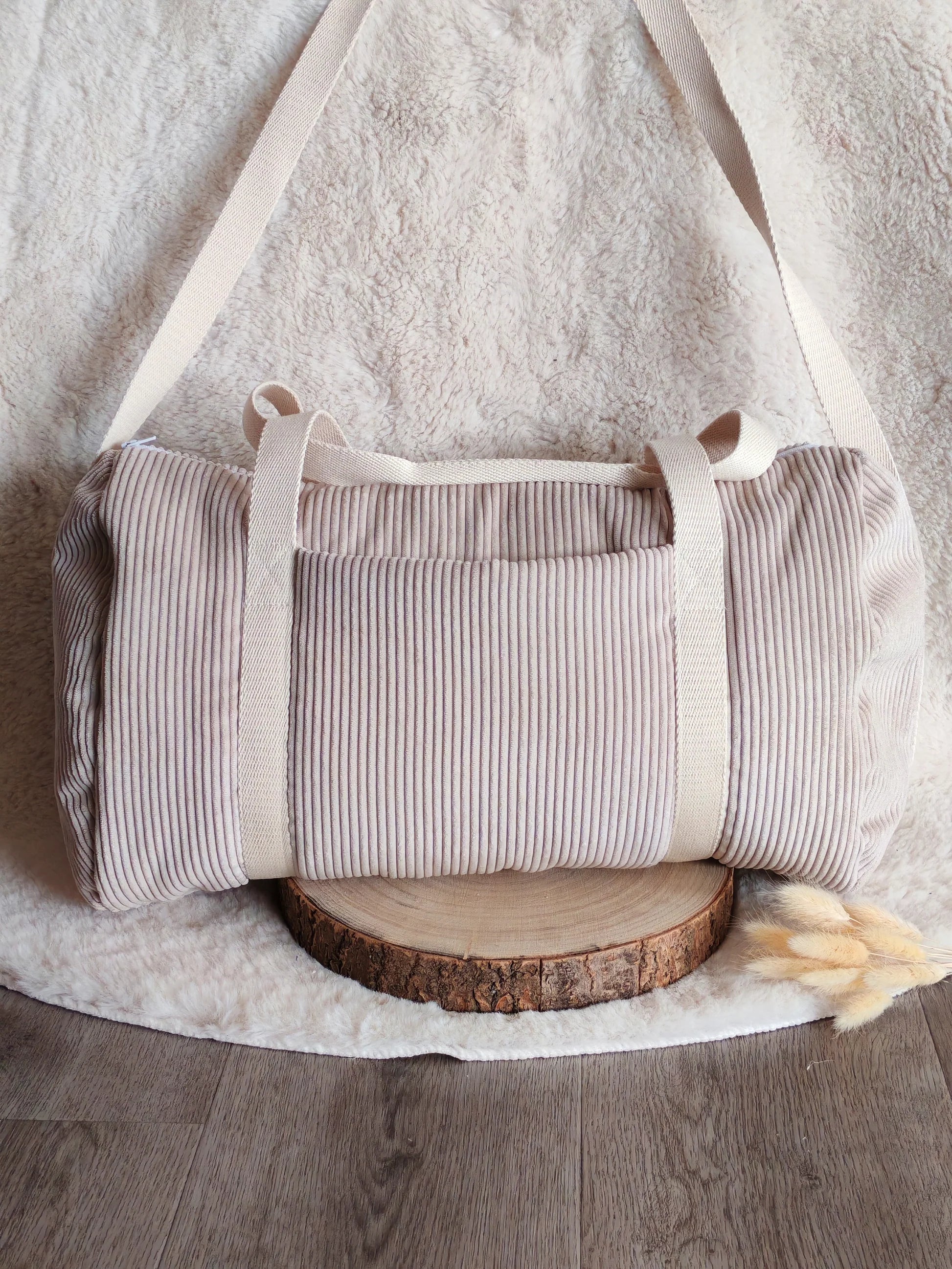 Sac à langer velours
