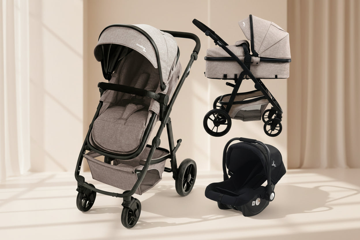 Poussette Trio Convertible TWO+