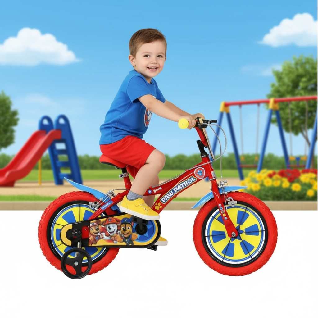 Vélo 14 pouces Pat Patrouille 4-6ans